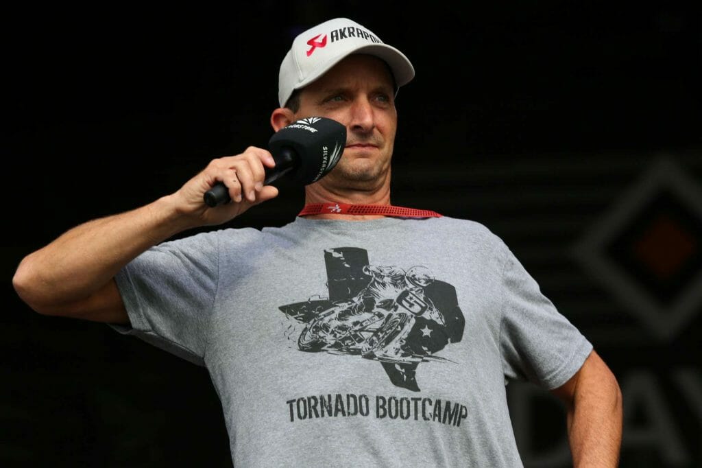Colin Edwards raises big bucks with his boot camp experience